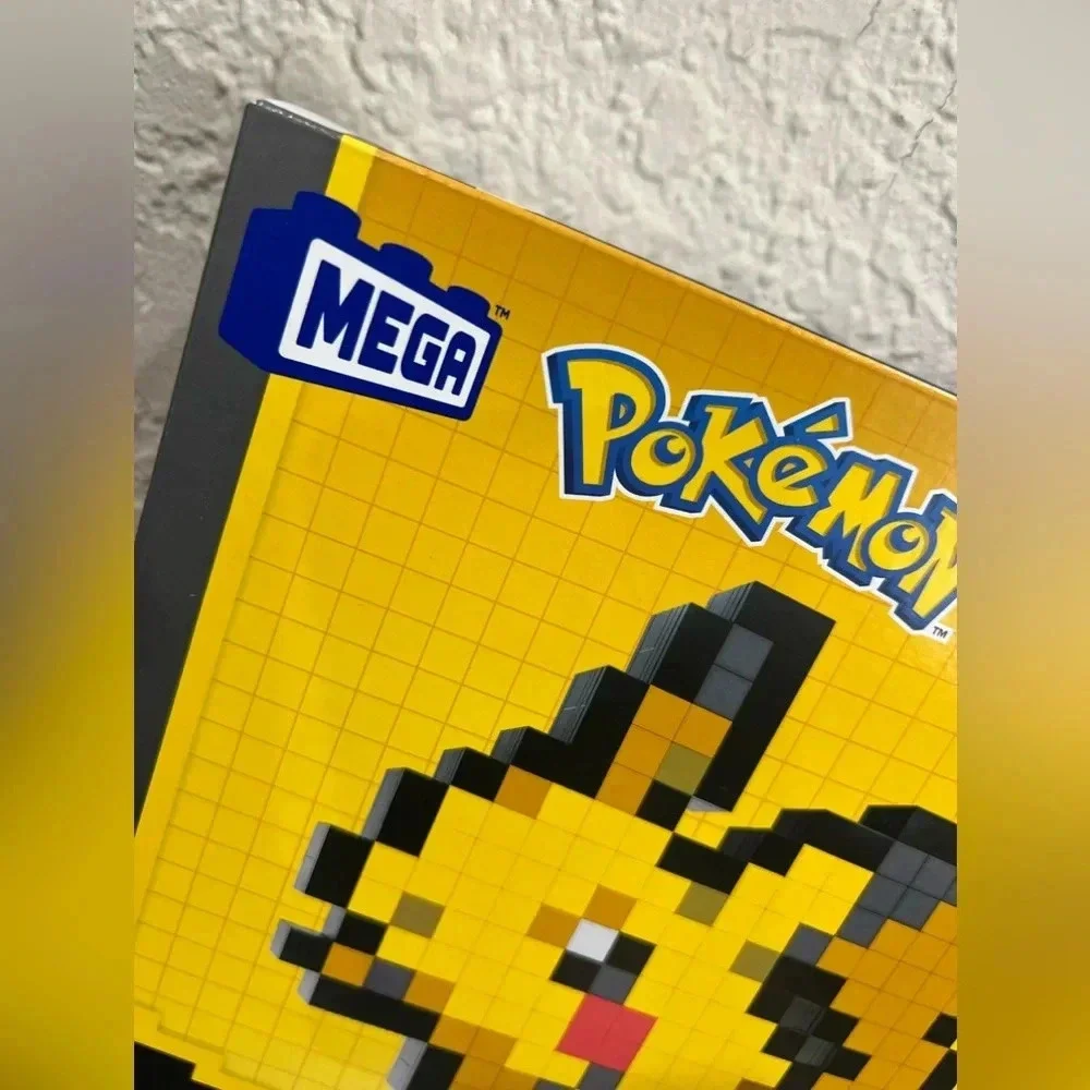 *NEW* MEGA Pikachu Pixel Art Set with 400 pcs 13+ PIKACHU